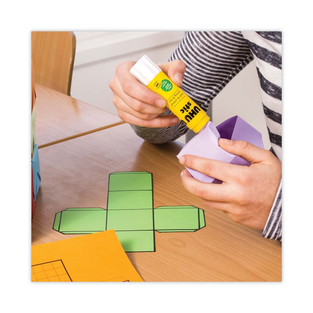 Uhu Stic Glue Stick, Clear, .74 oz.