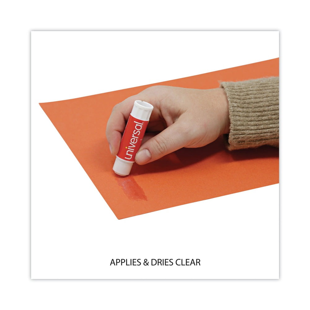 Universal UNV75748VP 0.28 oz. Glue Stick Value Pack - Clear (30/Pack)