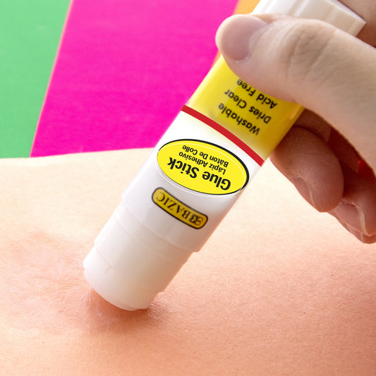 BAZIC Glue Stick 21g/0.7 Oz Acid Free Glue Sticks Set (3/Pack), 24-Packs