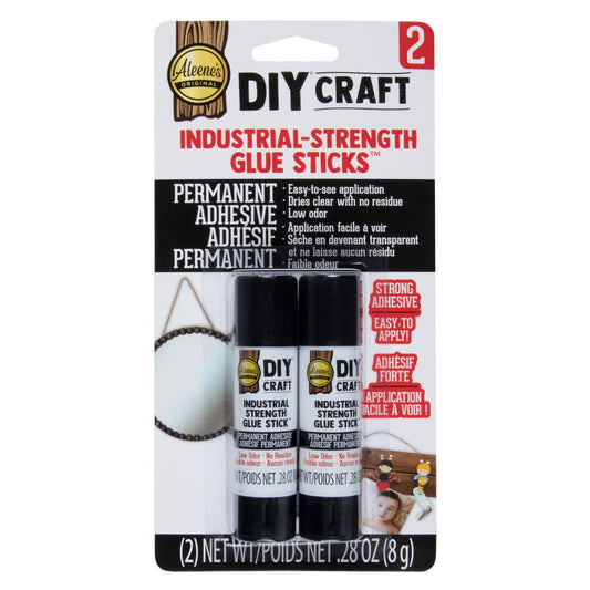 (3 pack) Aleene’s DIY Craft Industrial Strength Glue Sticks, 2 - .28 oz