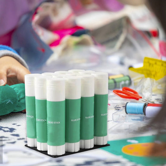 Orangide 12-Pack Glue Sticks 0.32 oz Each, All-Purpose Washable Glue for Crafts, DIY Art Projects, Home All Purpose
