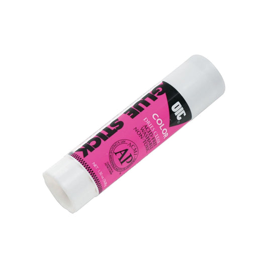 Officemate Glue Stick,1.3 oz, Applies Purple, Dries Clear 50006