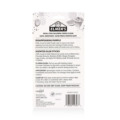 ( 2 Pack ) Elmer’s Scented Glue Sticks Variety Pack, Safe, Non-toxicSchool Glue, 6 Gram, 12 Count, 1 Hour Dry