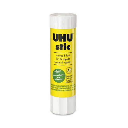 UHU Permanent Washable Glue, Stick Clear, 0.29 oz