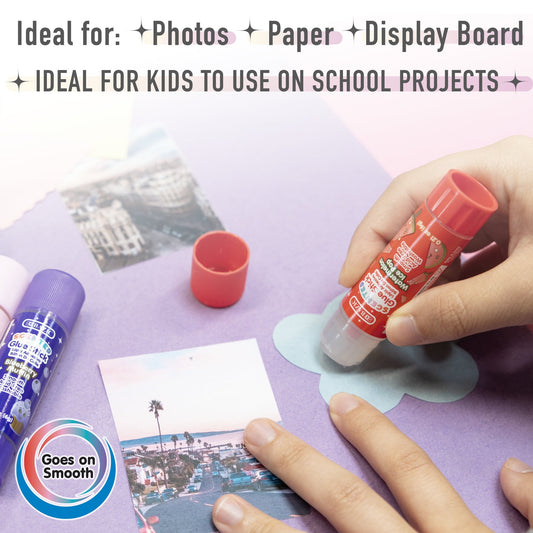 Bazic 2056 0.21 oz 4 Washable Scented Glue Stick