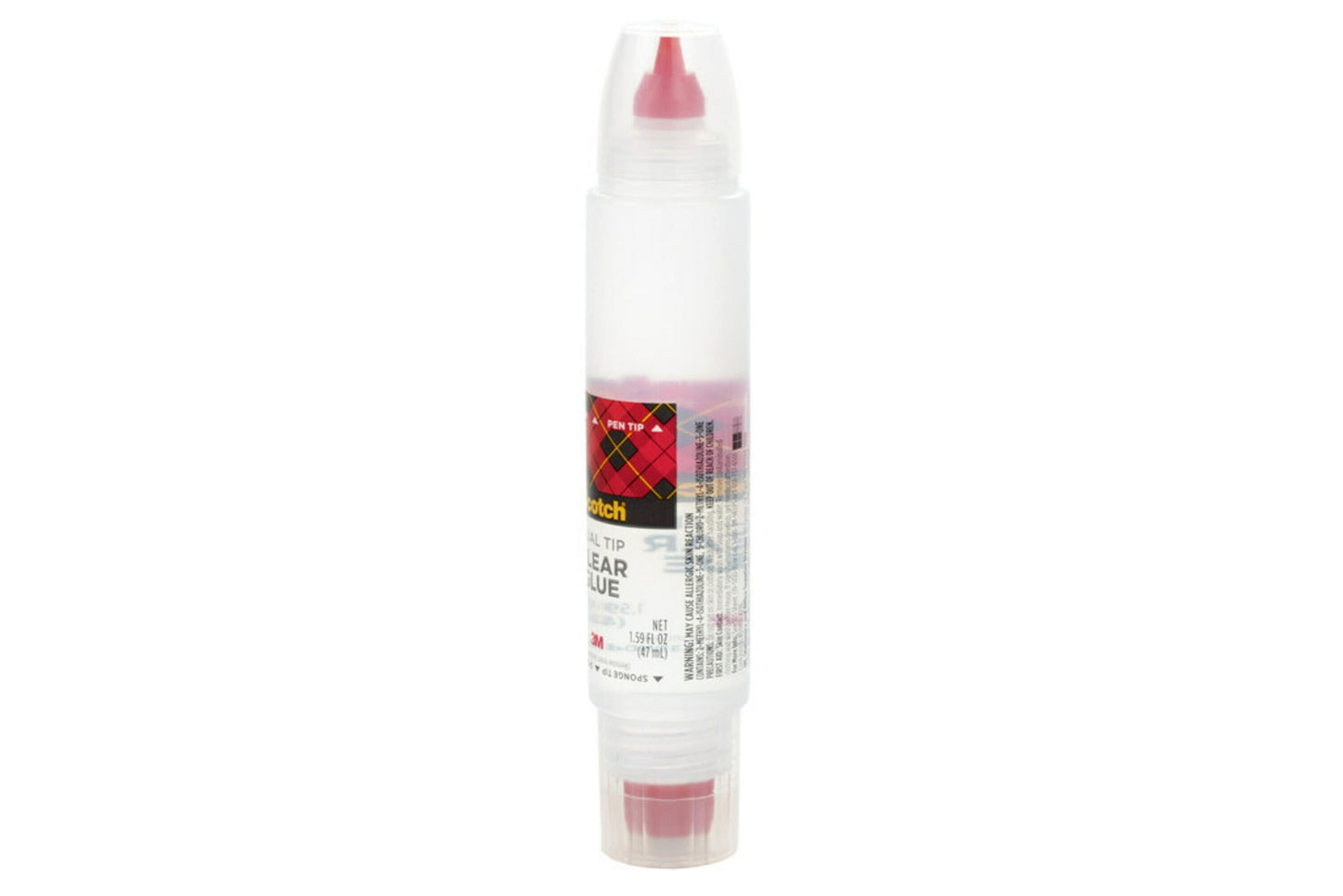 3M Scotch Clear Glue with 2-Way Applicator, 1.6 oz.