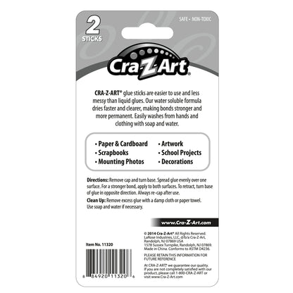 ( 3 Pack ) Cra-Z-Art Washable Glue Sticks, Disappearing Purple, 2 Count, 1.5oz