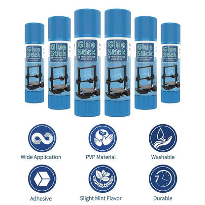 Tammyyerke 3D-Printer-Glue-Sticks-PVP-Solid-Glue-Sticks-for-3D-Printer-Hot-Bed-Removing✨y C3E1