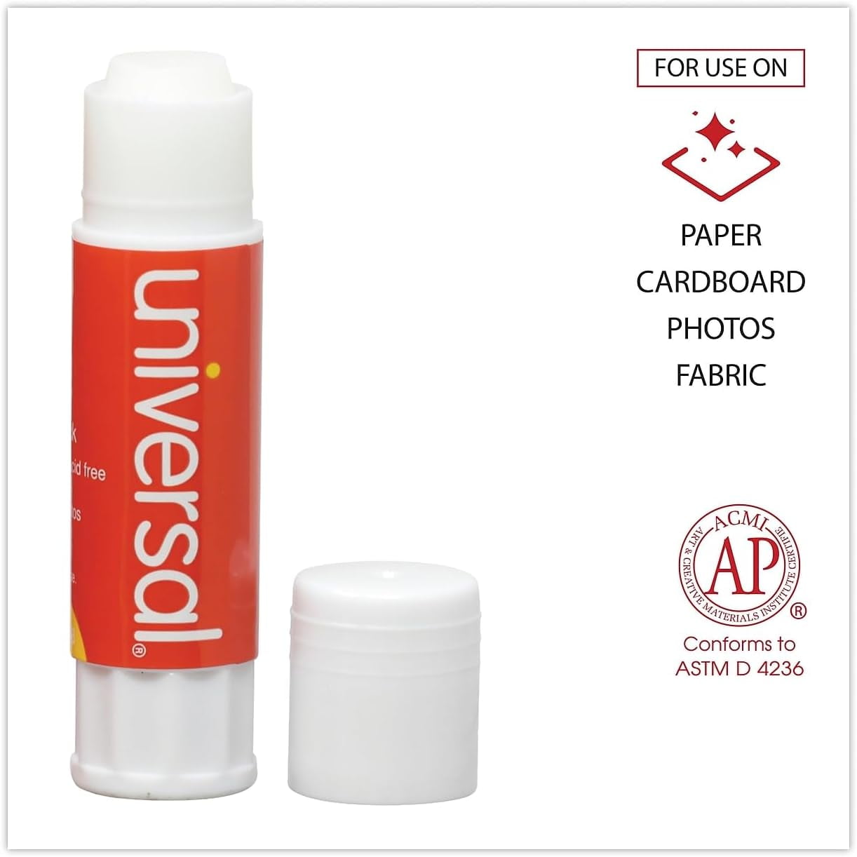 2pcs UNV75750 0.74 oz. Glue Stick - Clear (12/Pack)