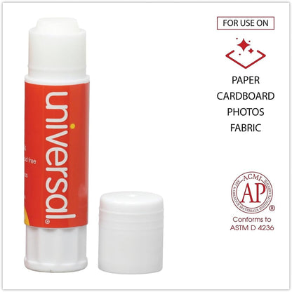 2pcs UNV75750 0.74 oz. Glue Stick - Clear (12/Pack)