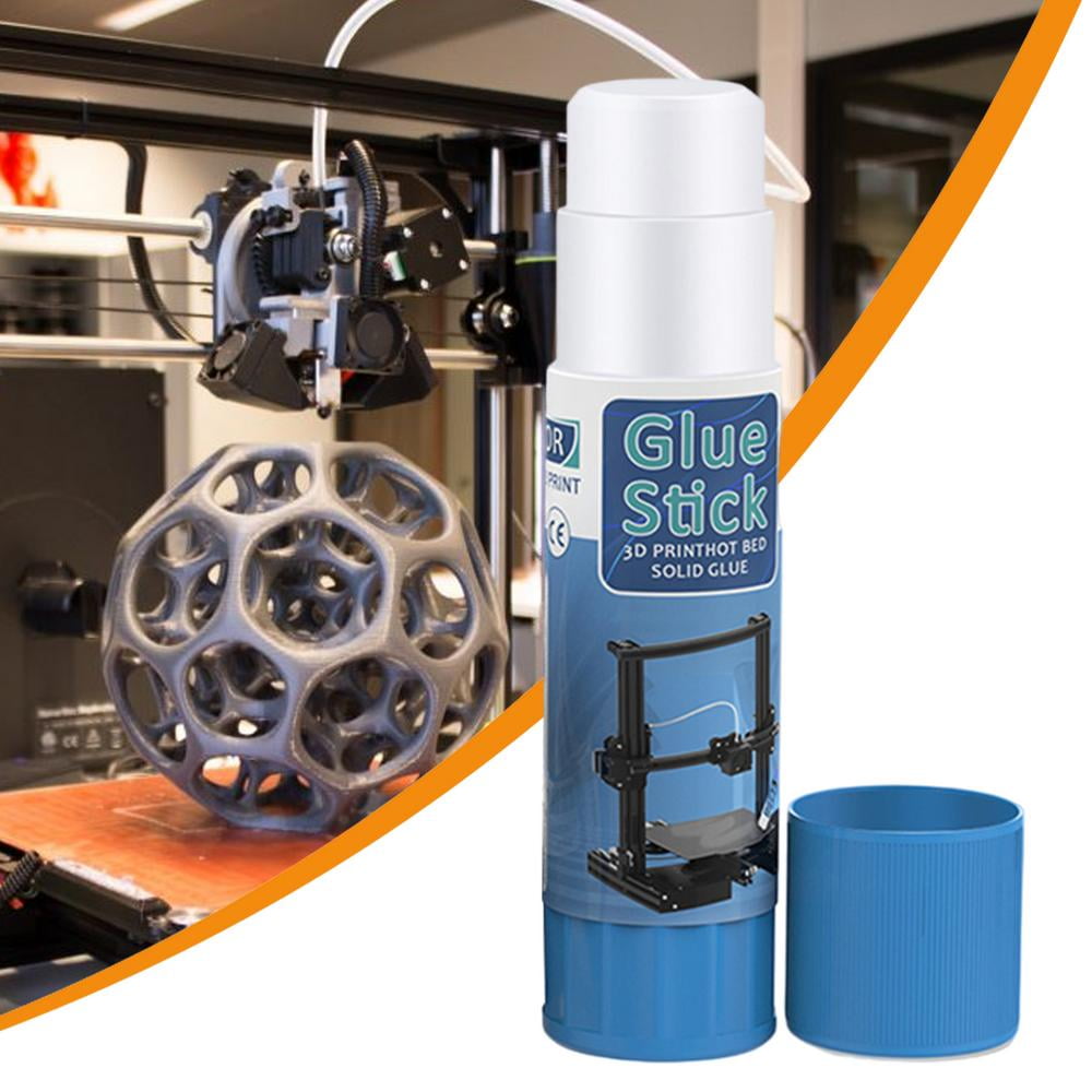 Wakfran Glue Stick for 3D Printing Hot Bed Plate Bed Weld Glue Sticks Adhesive Glue for 3D Printer Solid 3D Print Glue Stick Safe Hot Bed Print Solid Adhesive kindly