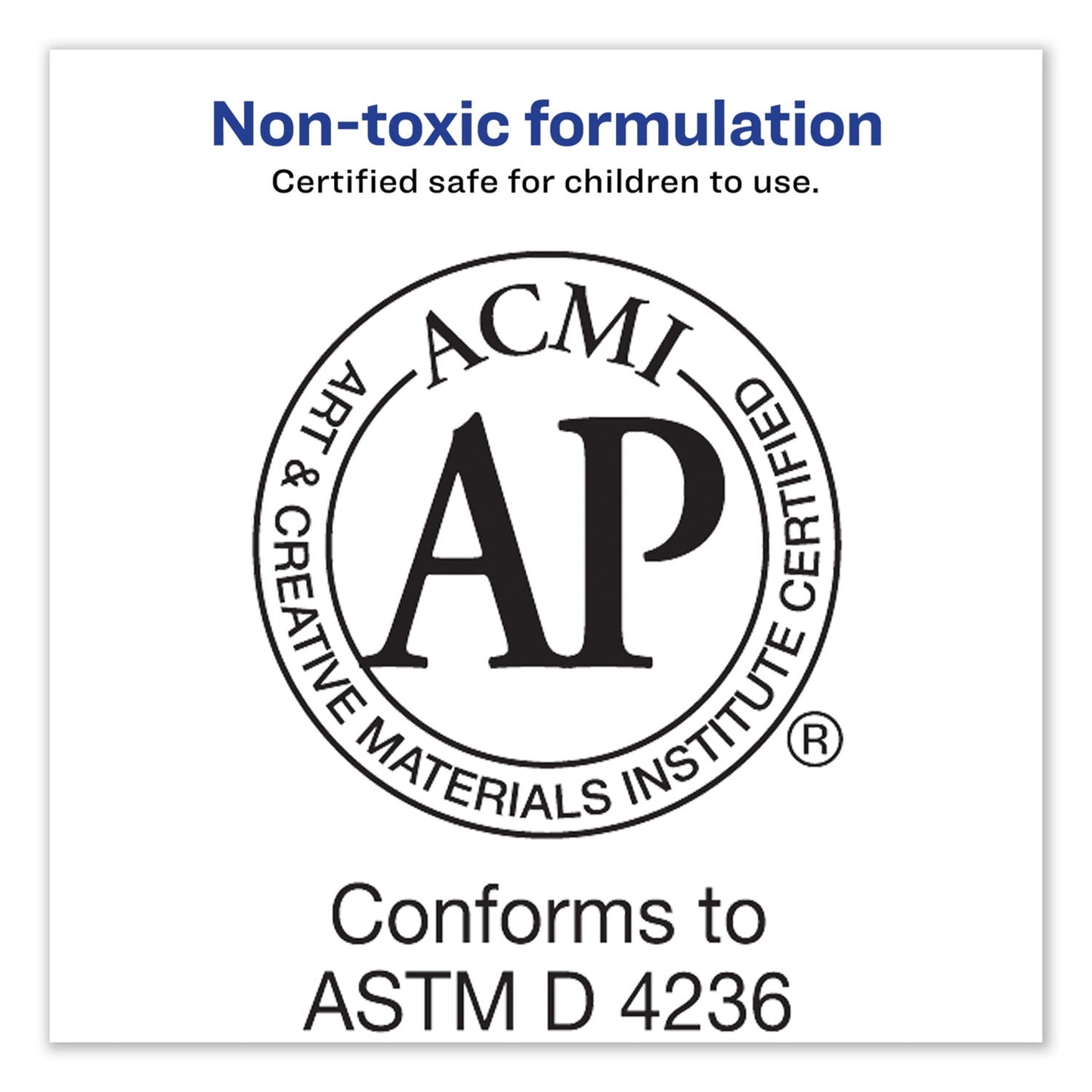 Avery Permanent Glue Stic Value Pack, 0.26 oz, Applies Purple, Dries Clear, 6/Pack