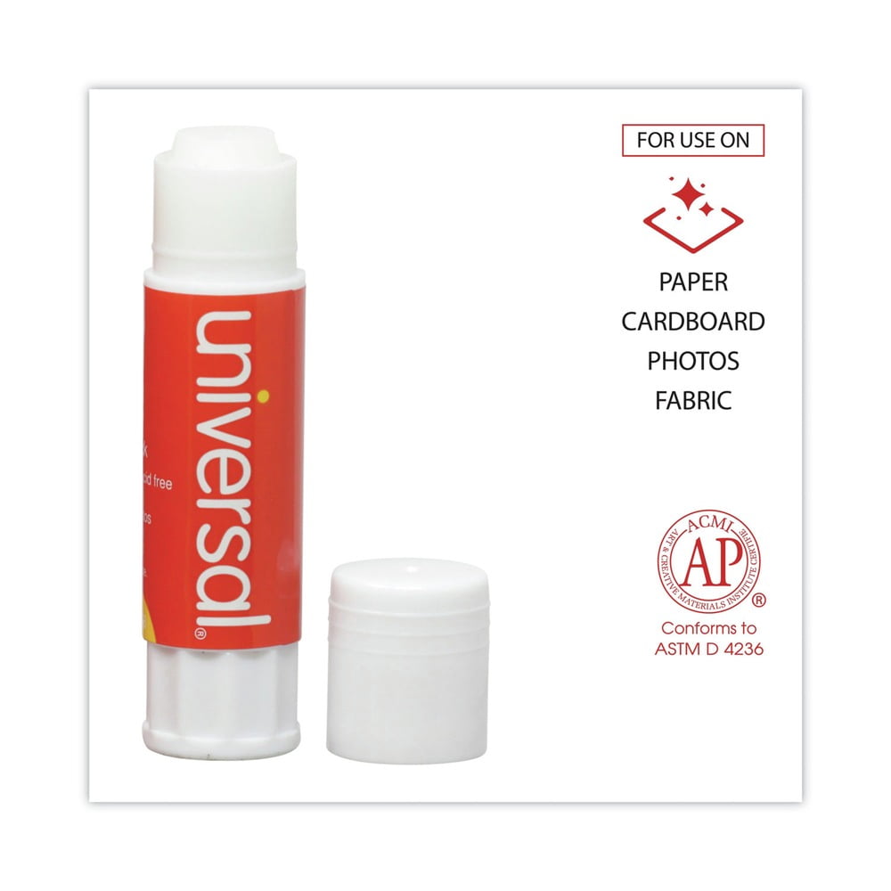 Universal UNV75748VP 0.28 oz. Glue Stick Value Pack - Clear (30/Pack)