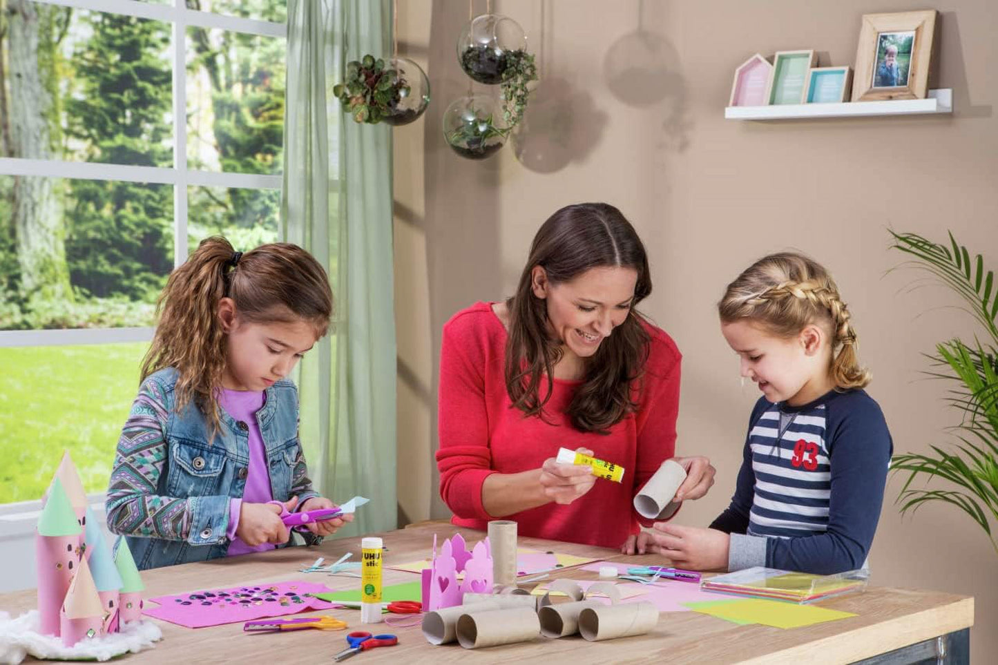 UHU Stic Glue Stick Solid Washable Non-Toxic 21g Ref [Pack of 12]