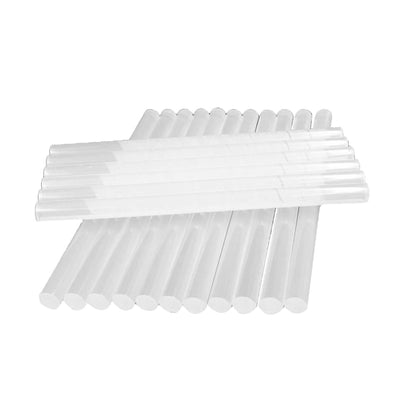 AURARMLET 100PCS Bulk Glue Sticks Clear Thermoplastic Resin for Ceramics