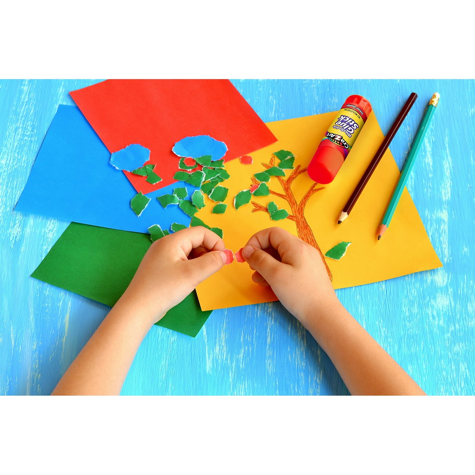 ( 3 Pack ) Cra-Z-Art Washable Glue Sticks, Disappearing Purple, 2 Count, 1.5oz