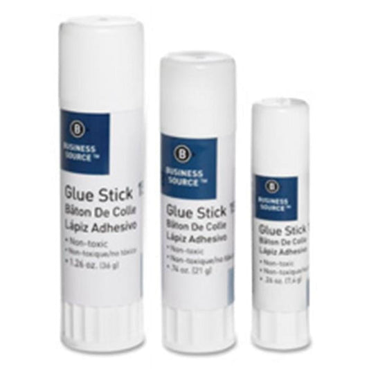 Business Source  Glue Stick, 1.26 oz.