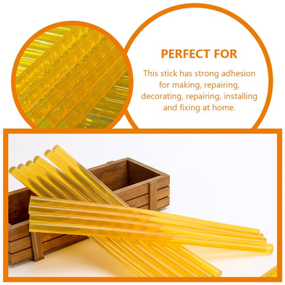 RENACLIPY Strong Adhesive DIY Glue Sticks Polyamide Yellow for Craftsmen in Card Making 1Pcs