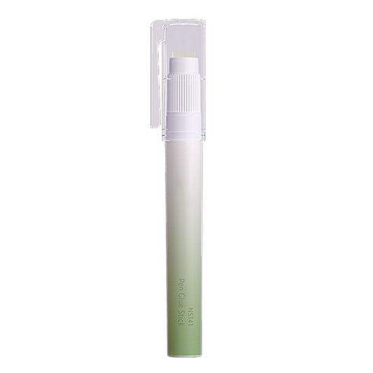 Tyeign Pen Glue, Pen Type Solid Glue High Viscosity Glue Stick Small Convenient Transparent Solid Glue for manager Office Supplies File Folders, Stationery Organizer, Stationery Green