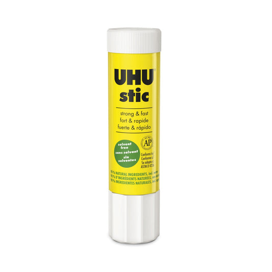 Uhu Stic Glue Stick, Clear, .74 oz.