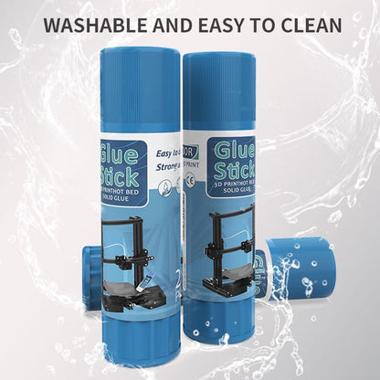 3 Pieces 3D Printer Glue Sticks Adhesive for Hot Bed PLA Glass ABS PETG CPE