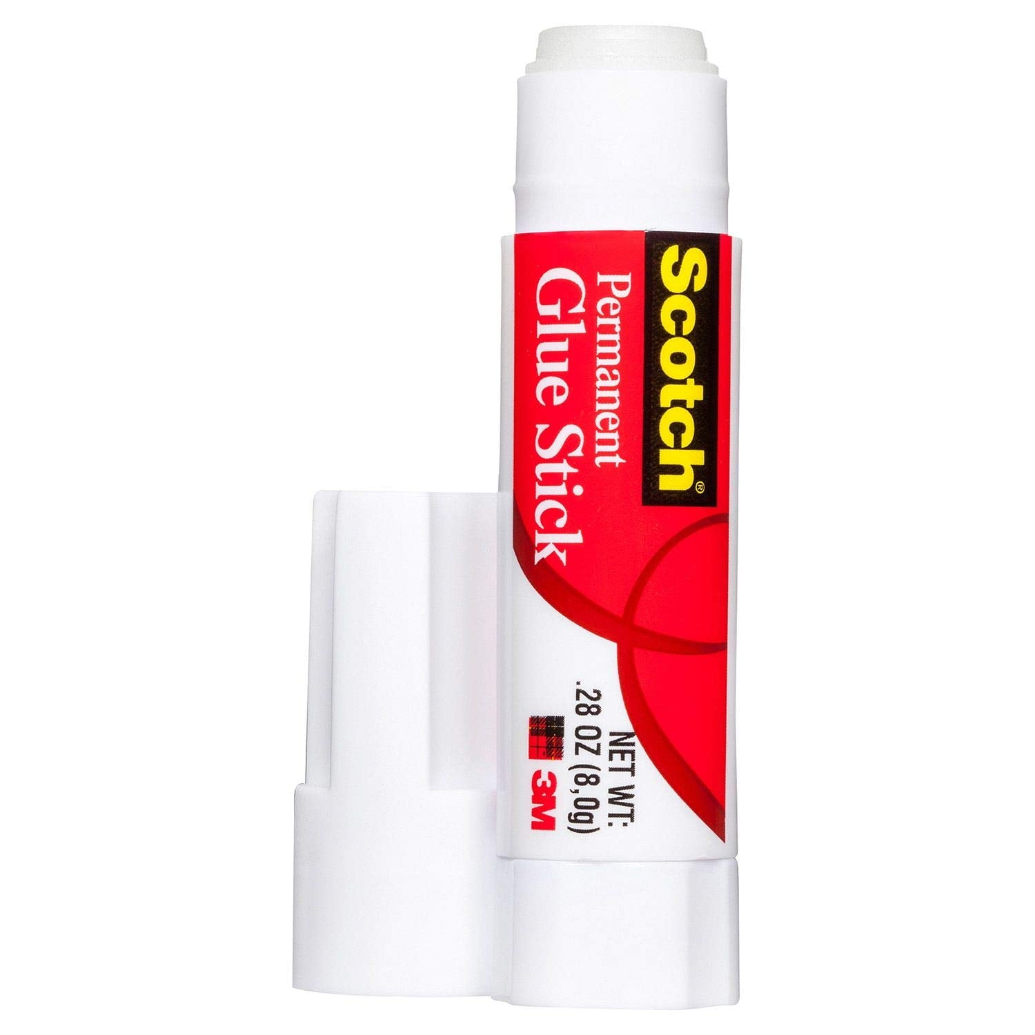 Scotch MMM600824S Permanent Glue Stick (Pack of 24), Clear RDD5