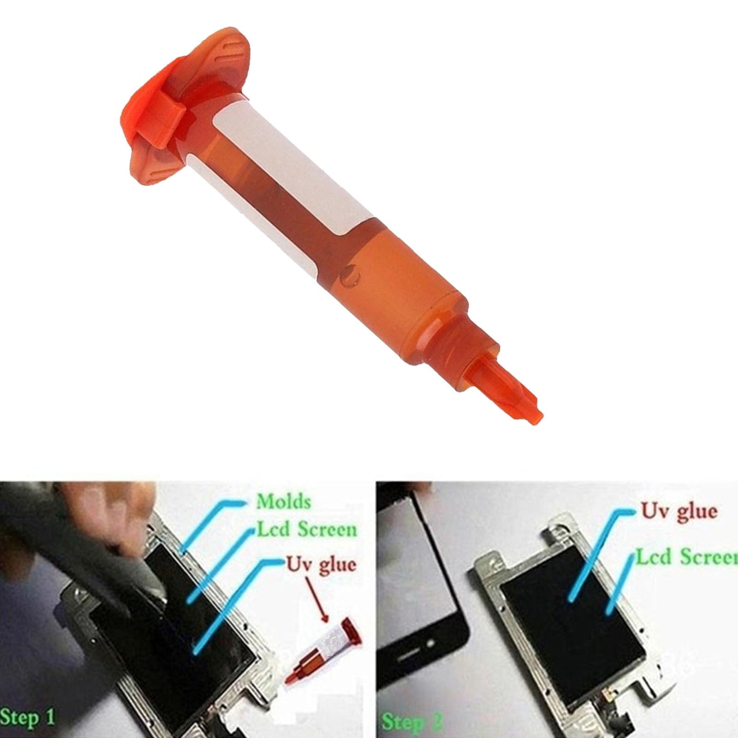 ZZERHUOO 10ml Fix Cell Phone Screen Glue Liquid Optical Clear Glue Glass Glues Phone Screens Frame Warping Screens Screen Glues For Smartphone Glue in Bulk 6000 Glue for Paper Crafting Glue Sticks for