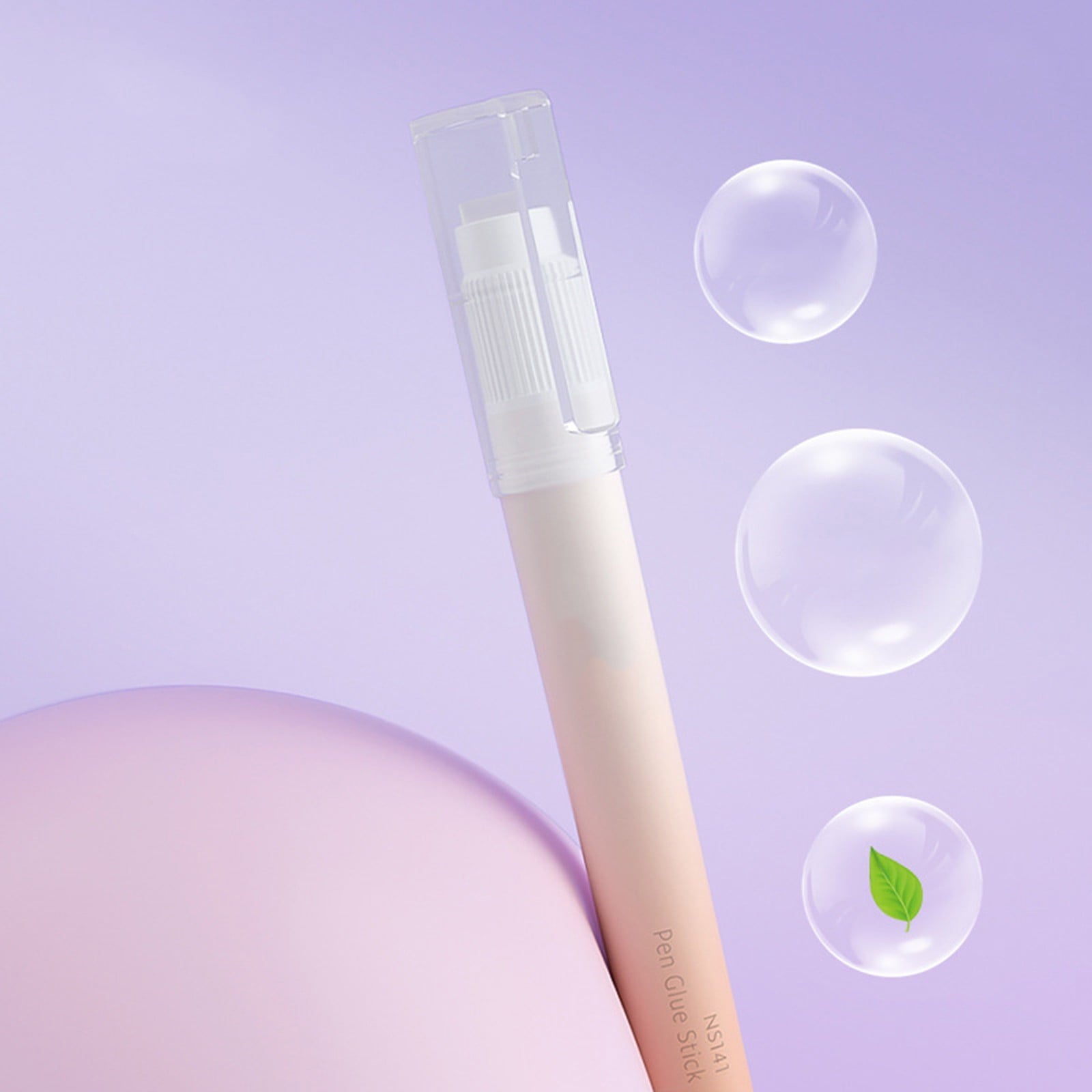 Solid Glue Stick Pen (High Viscosity Applicator, Portable Adhesive), Solid Glue Stick Dispenses Cleanly, Pen Type Solid Glue High Viscosity Glue Stick Small(#A), By Meiiso