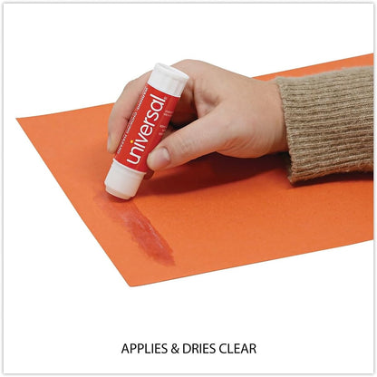 2pcs UNV75750 0.74 oz. Glue Stick - Clear (12/Pack)