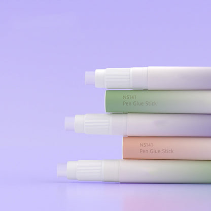 Tyeign Pen Glue, Pen Type Solid Glue High Viscosity Glue Stick Small Convenient Transparent Solid Glue for manager Office Supplies File Folders, Stationery Organizer, Stationery Green